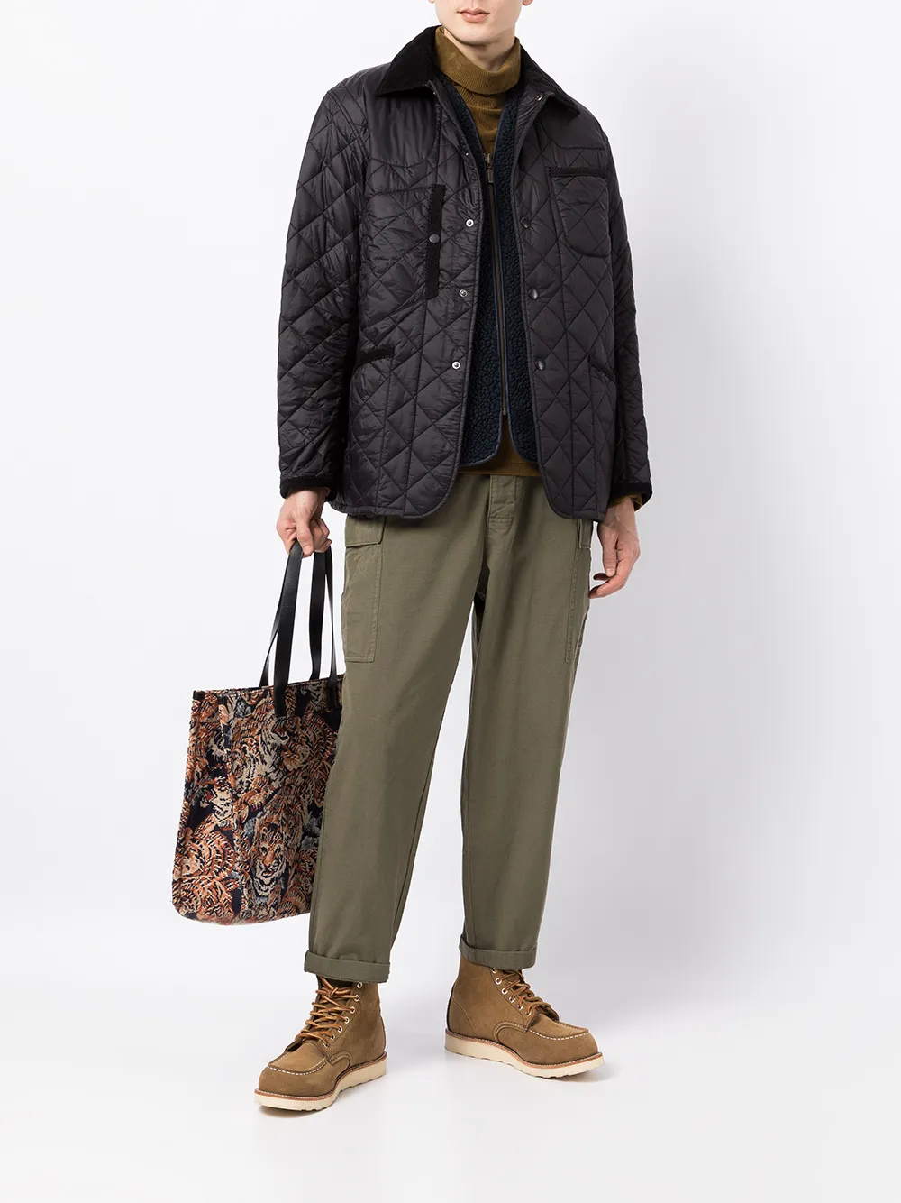 фото Barbour брюки карго jack ripstop