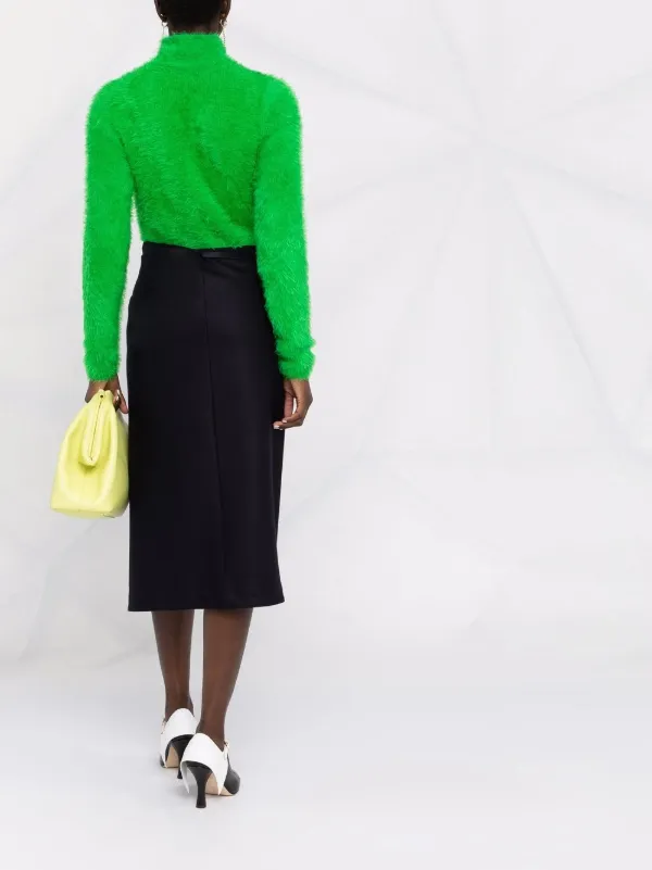 Knit skirt new arrivals neon