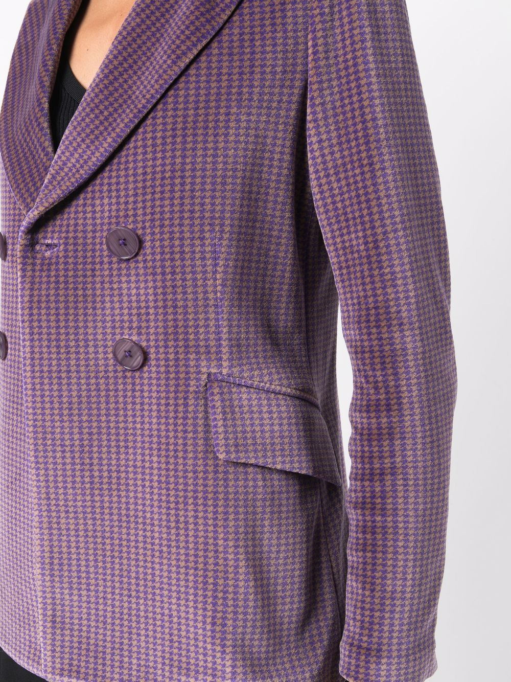 Circolo 1901 Check double-breasted Jacket - Farfetch