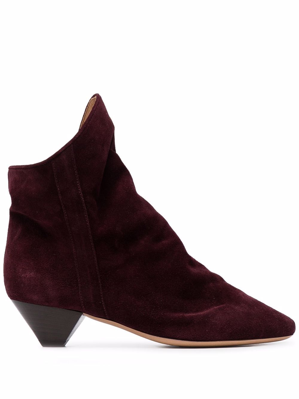 

Isabel Marant botas con puntera en punta - Rojo