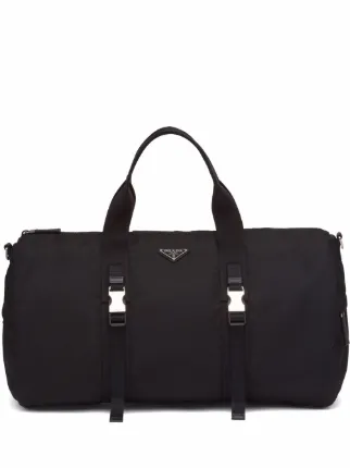 Prada triangle-logo Duffle Bag - Farfetch