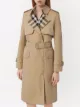 Burberry gabardine trench coat