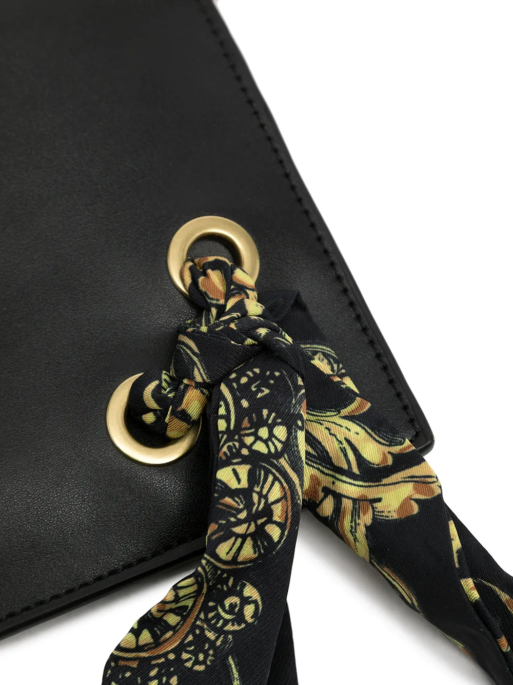 фото Versace jeans couture сумка через плечо с декоративным платком