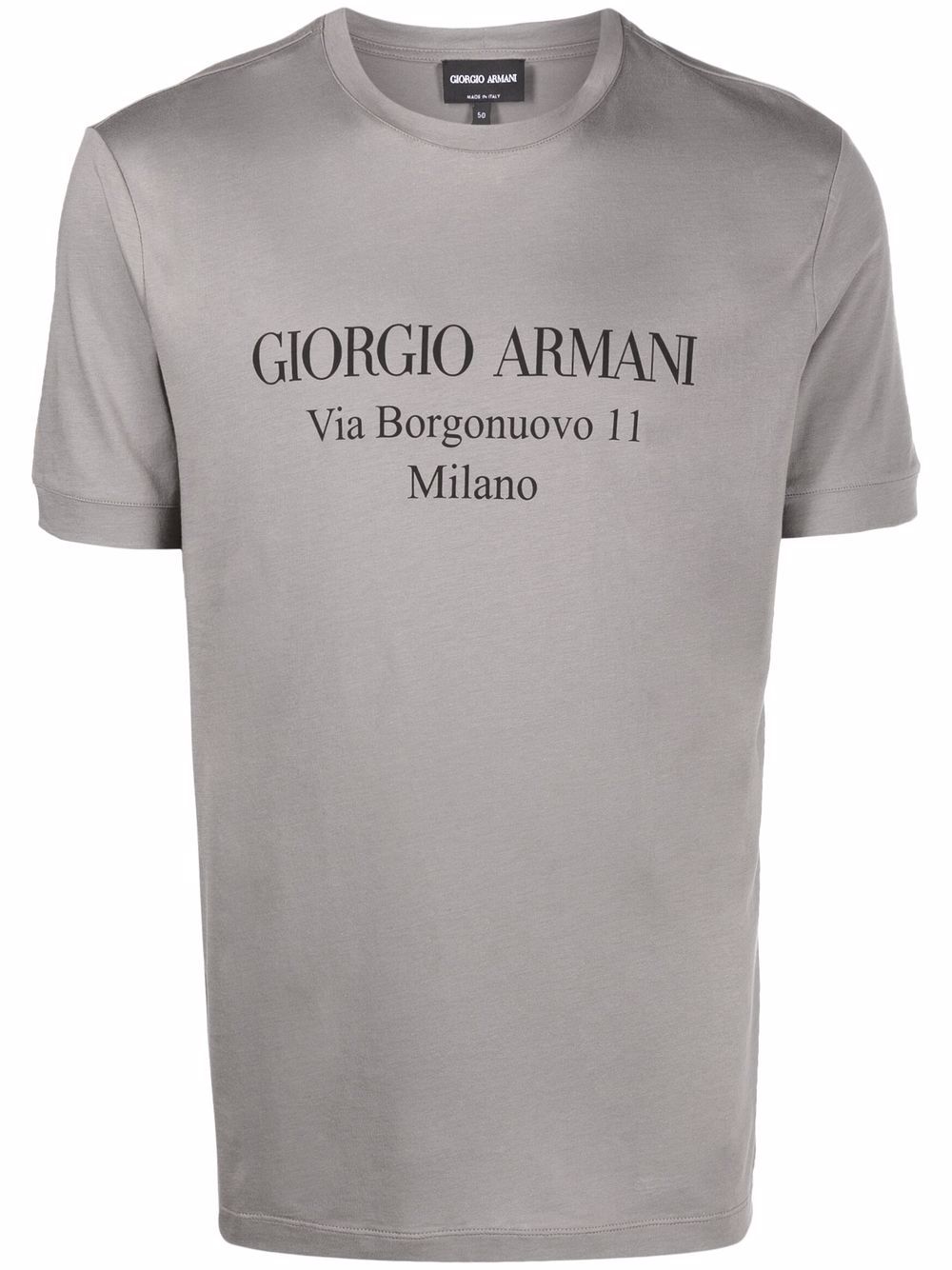 фото Giorgio armani футболка с логотипом