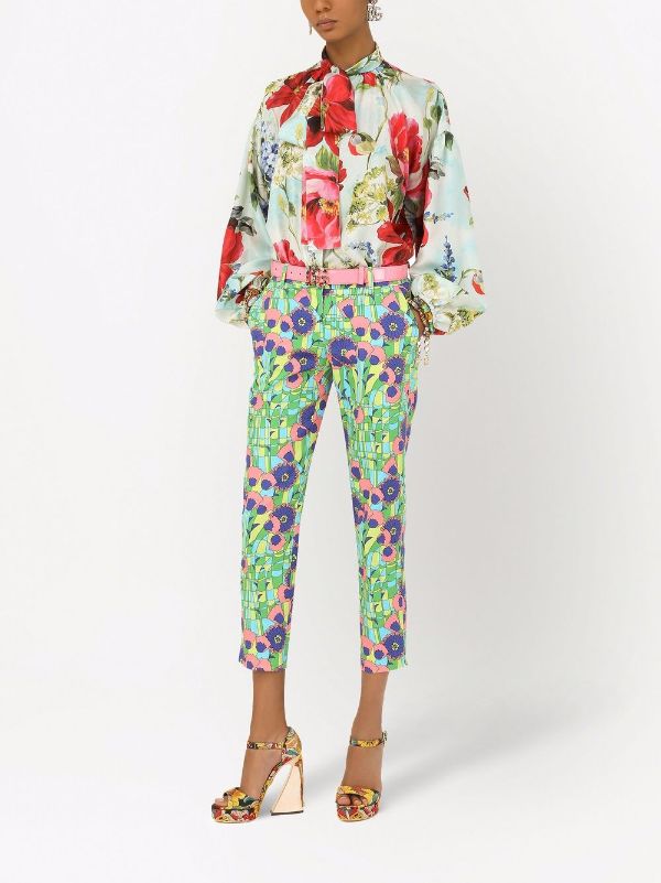 Dolce & Gabbana floral-print Silk Shirt - Farfetch