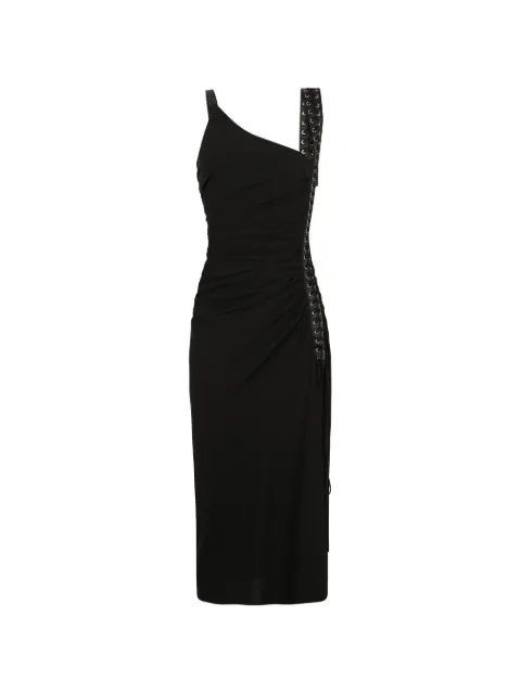Dolce & Gabbana lace-up ruched dress