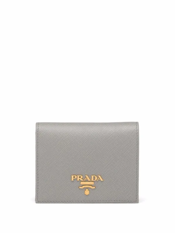 prada saffiano wallet small