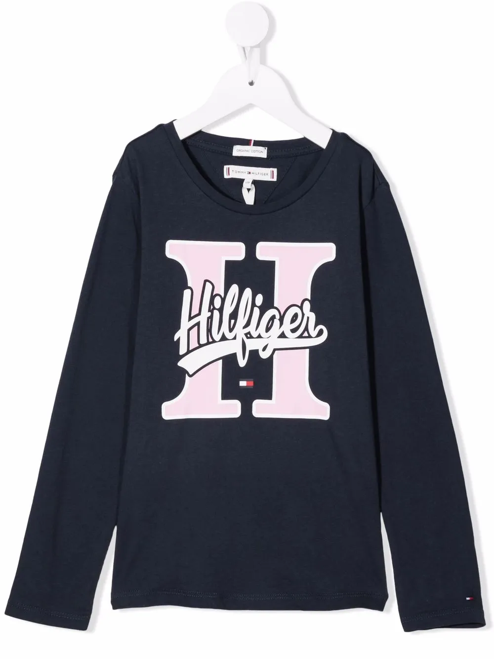 

Tommy Hilfiger Junior playera manga larga - Azul