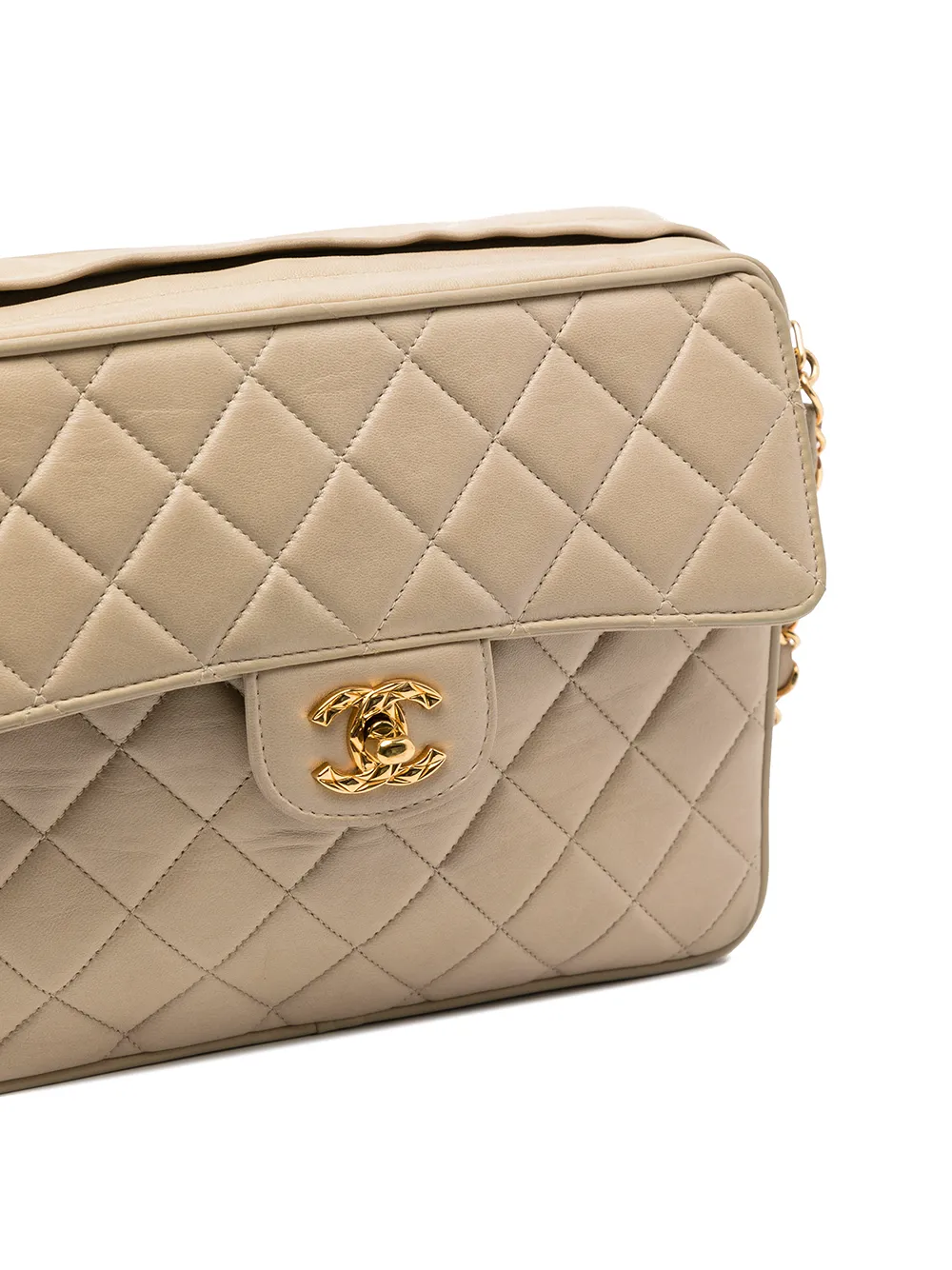 фото Chanel pre-owned стеганая каркасная сумка 1992-го года