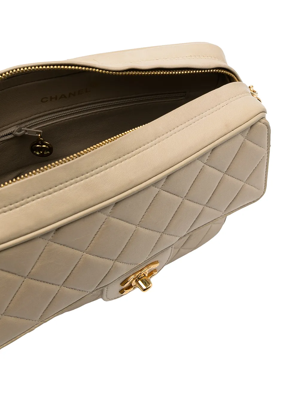 фото Chanel pre-owned стеганая каркасная сумка 1992-го года