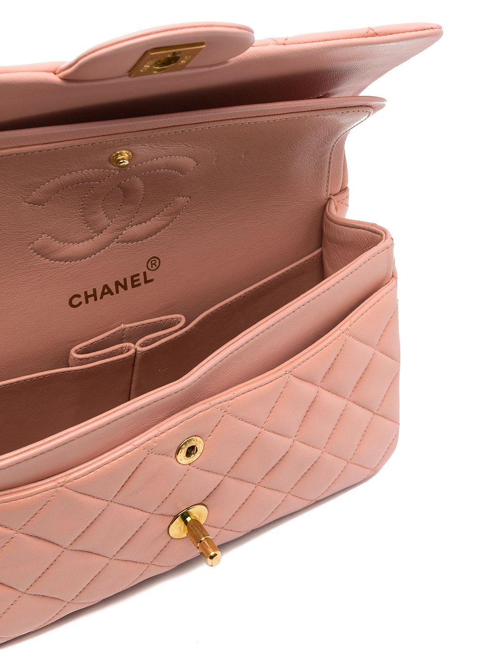 фото Chanel pre-owned сумка на плечо double flap 1995-го года среднего размера