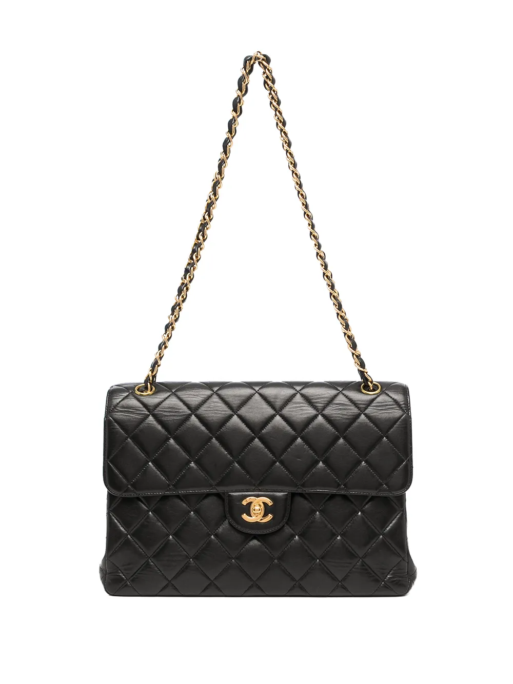 

Chanel Pre-Owned bolsa de hombro Jumbo Both Sides CC 1997 - Negro