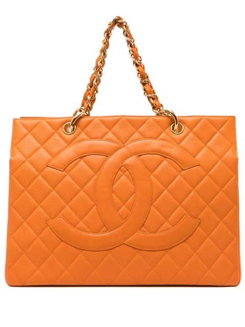 HOT SALE CHANEL 1997 diamond-quilted CC handbag Women