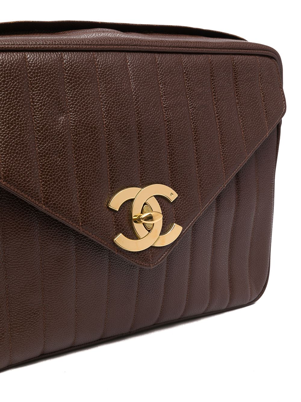 фото Chanel pre-owned сумка на плечо jumbo mademoiselle 1995-го года