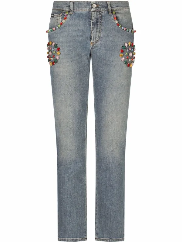 Dolce \u0026 Gabbana gemstone-embellished 