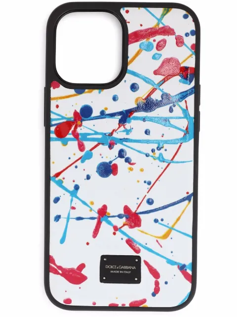 Dolce & Gabbana abstract print iPhone case