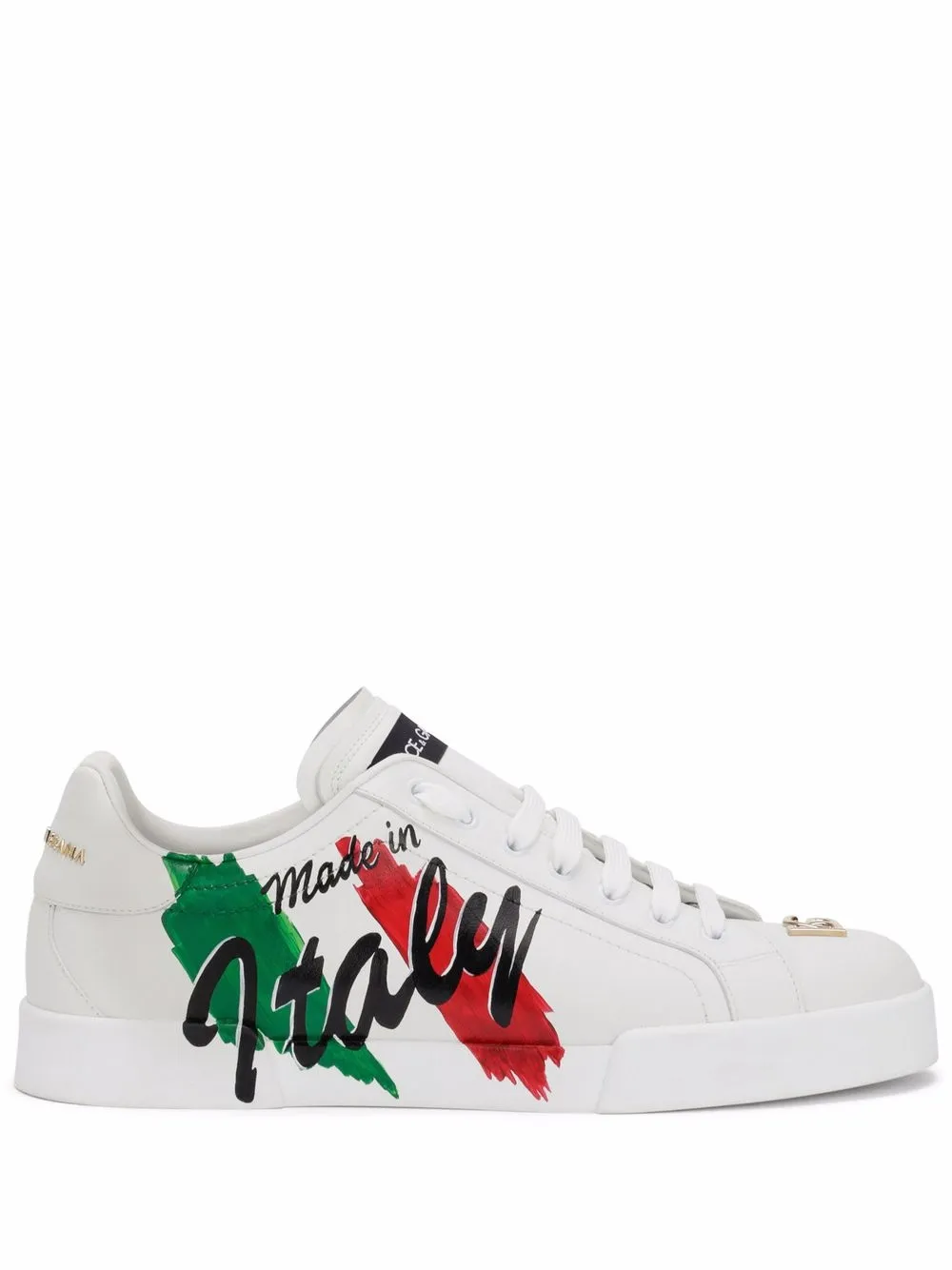 Made in Italy print sneakers