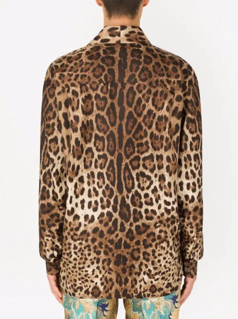 Dolce \u0026 Gabbana Leopard Print tuxedo 