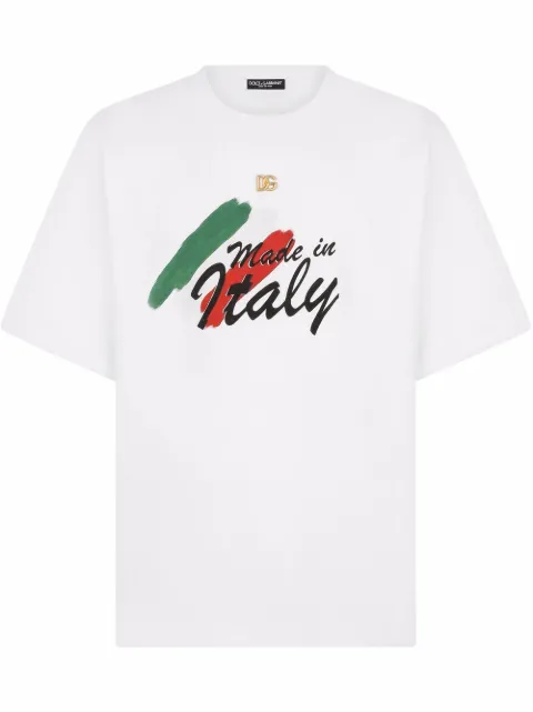 Dolce & Gabbana Camiseta com estampa gráfica