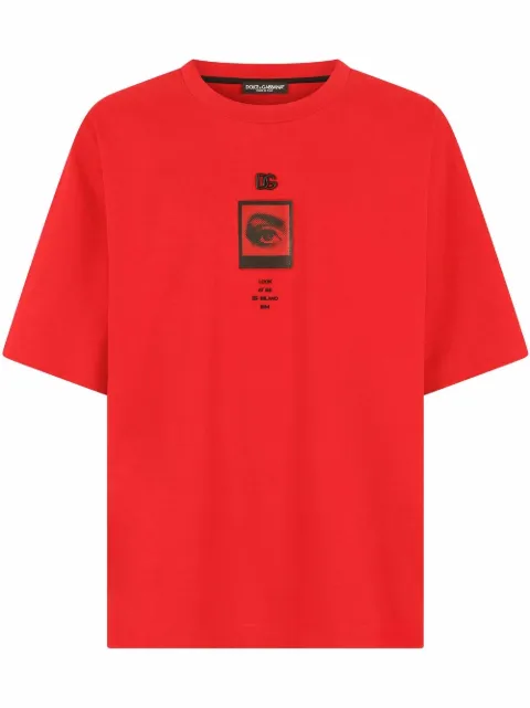 Dolce & Gabbana graphic-text print T-shirt