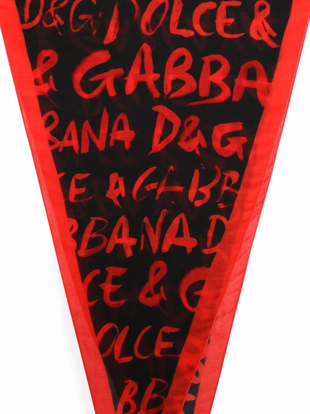 Shop Dolce & Gabbana Logo-print Scarf In Schwarz