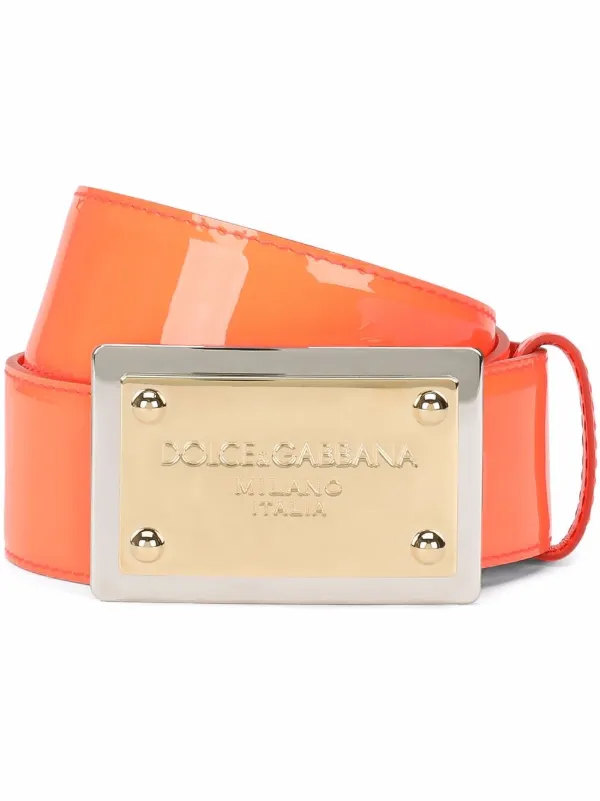 D&G Dolce & Gabbana オレンジ 平成　ベルト　y2k 17405519_37068346_600.jpg