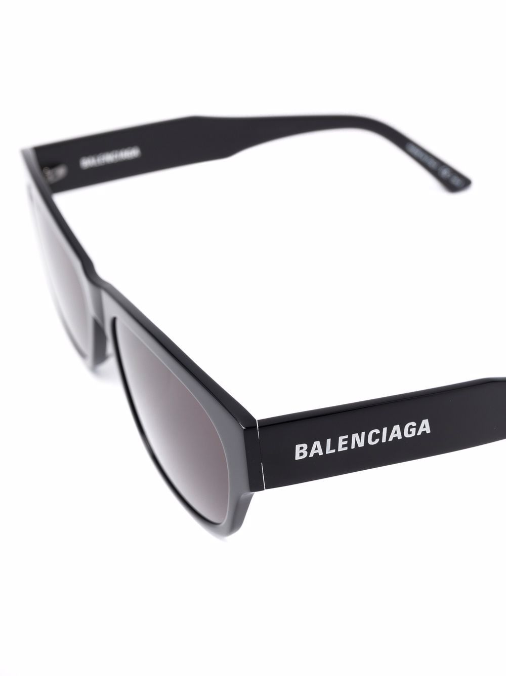 фото Balenciaga eyewear солнцезащитные очки в прямоугольной оправе