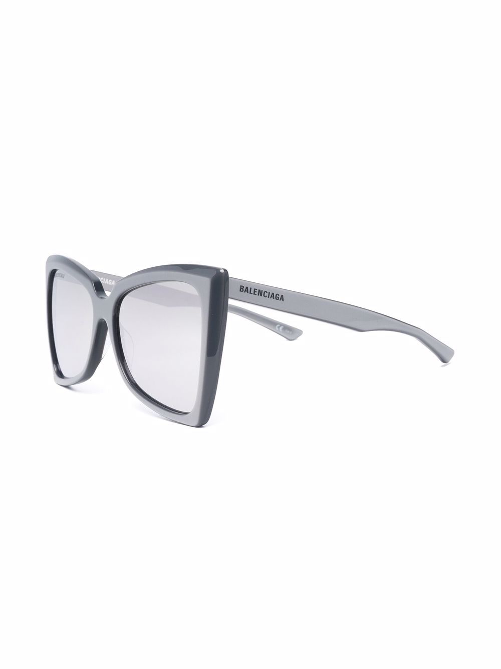 фото Balenciaga eyewear солнцезащитные очки в оправе 'бабочка'