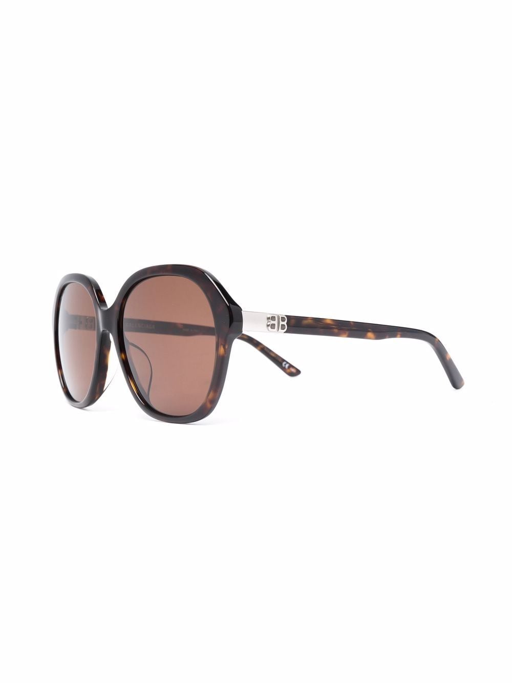 фото Balenciaga eyewear солнцезащитные очки черепаховой расцветки