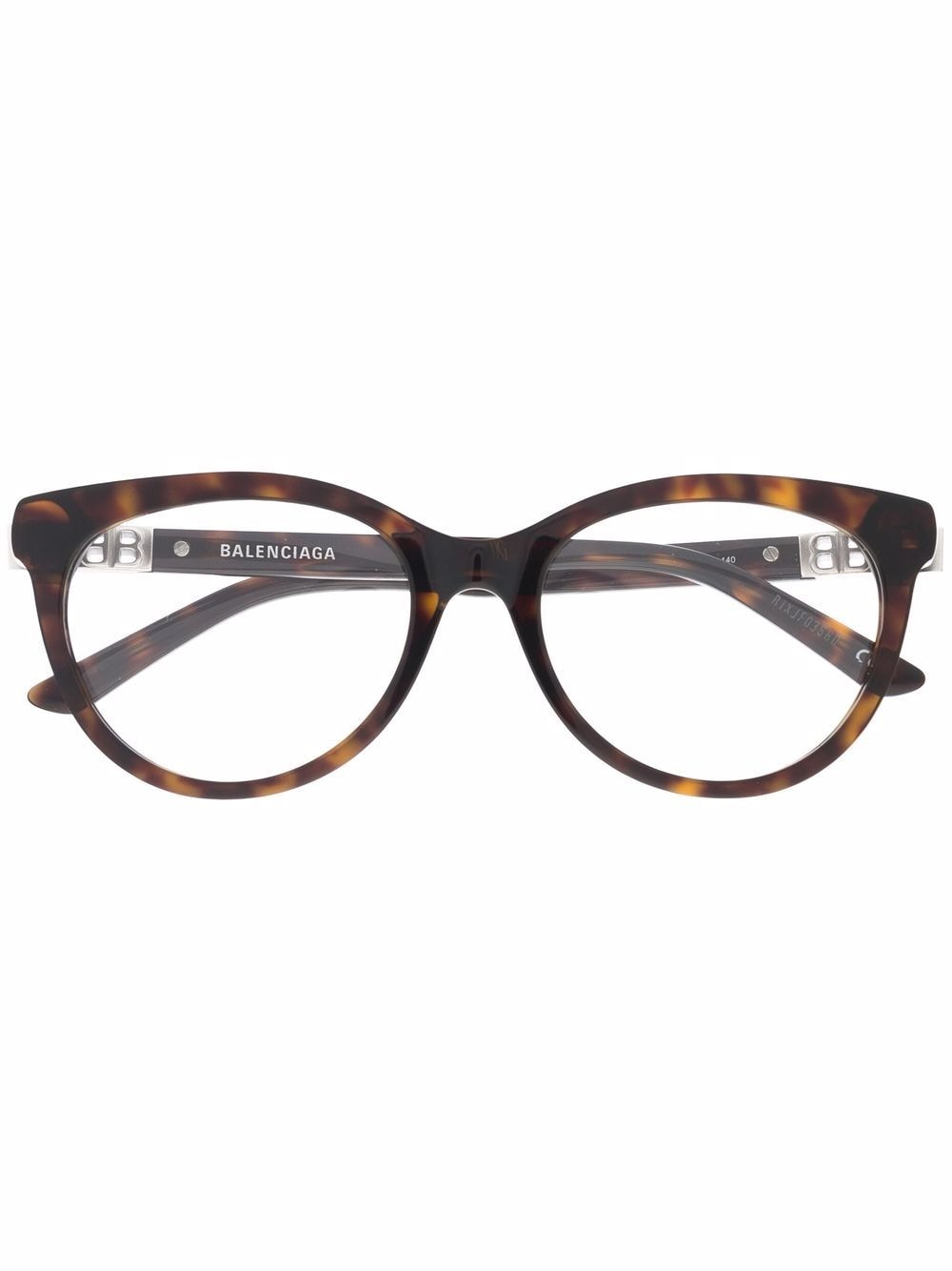фото Balenciaga eyewear очки в круглой оправе с логотипом double b