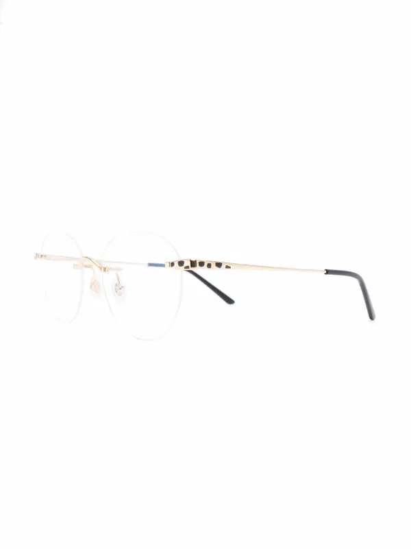 Cartier Eyewear Occhiali Tondi - Farfetch