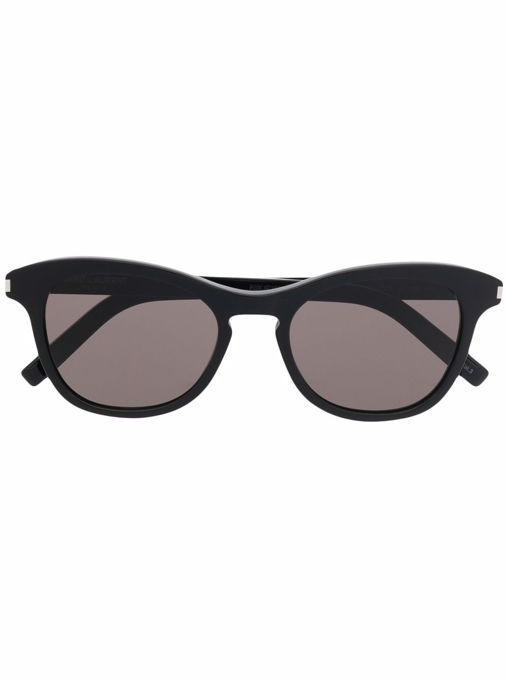 фото Saint laurent eyewear солнцезащитные очки в овальной оправе