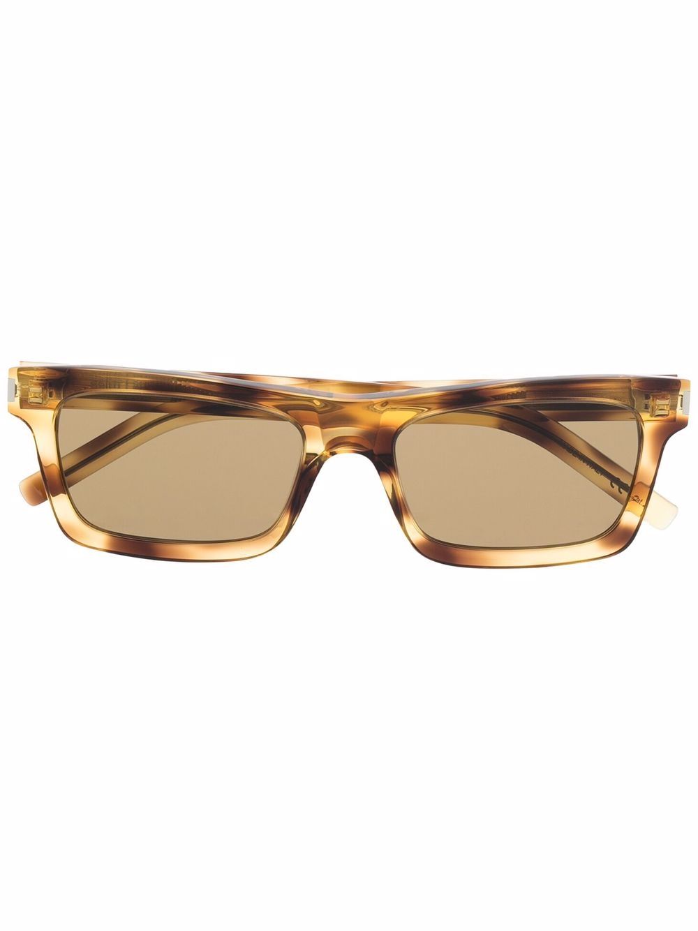 фото Saint laurent eyewear солнцезащитные очки в прямоугольной оправе