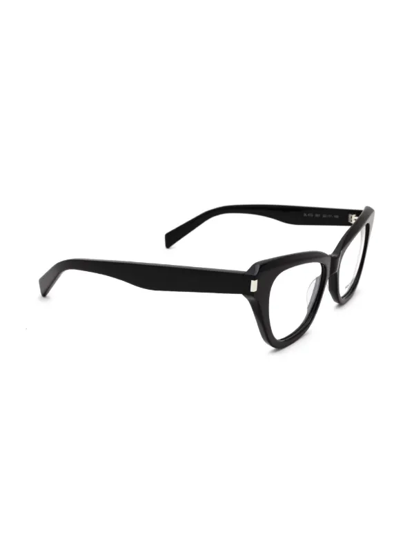 SAINT LAURENT キャットアイフレムメカネ SL737MICATHINOPT 002 Saint Laurent Eyewear キャットアイ眼鏡フレーム 通販 - FARFETCH