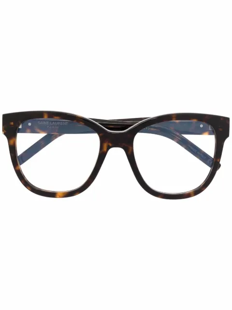 Saint Laurent Eyewear lunettes de vue à monture oversize 
