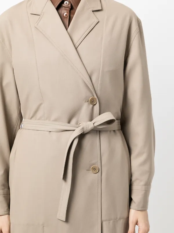 Lemaire Belted Midi Trench Coat - Farfetch