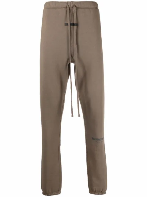 FEAR OF GOD ESSENTIALS logo-print track pants