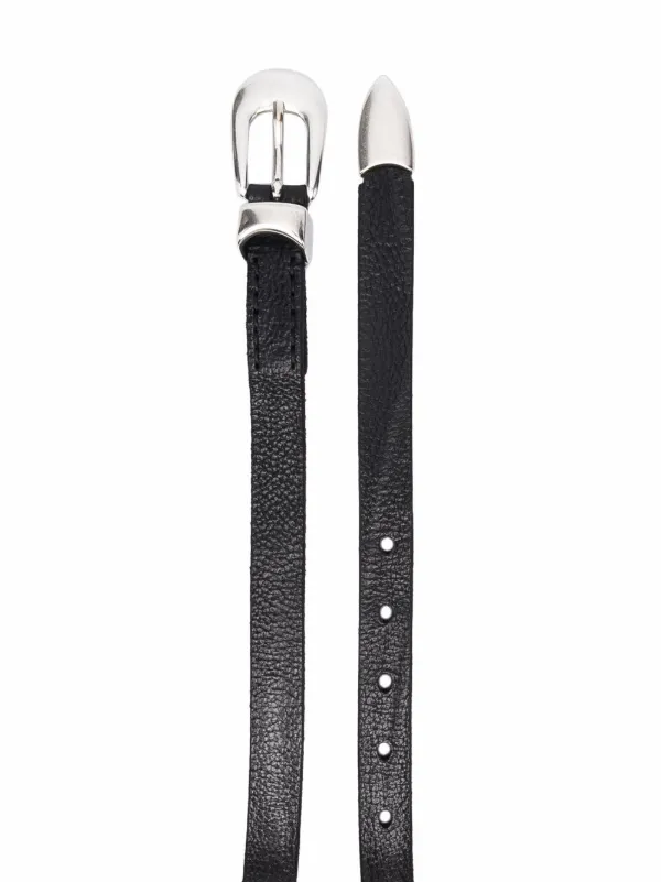 OUR LEGACY pin-buckle Leather Belt - Farfetch