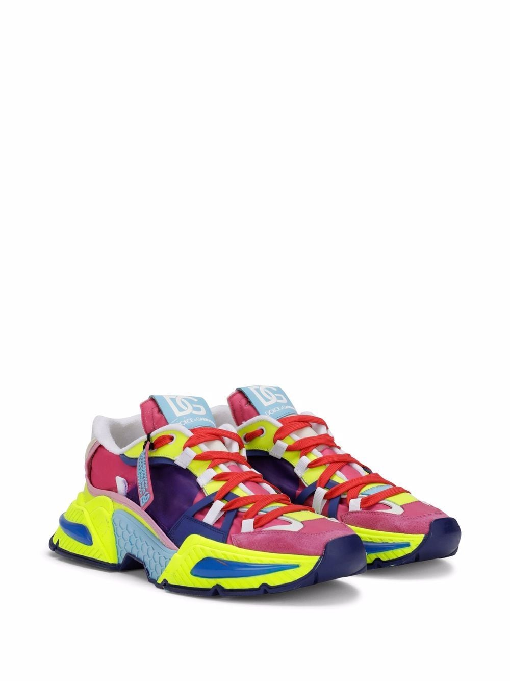 Dolce & Gabbana Airmaster low-top sneakers - Roze