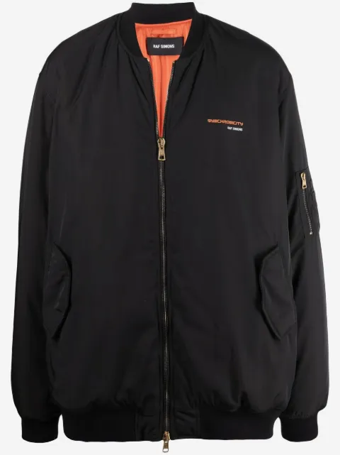 Raf Simons Synchronicity oversized padded jacket
