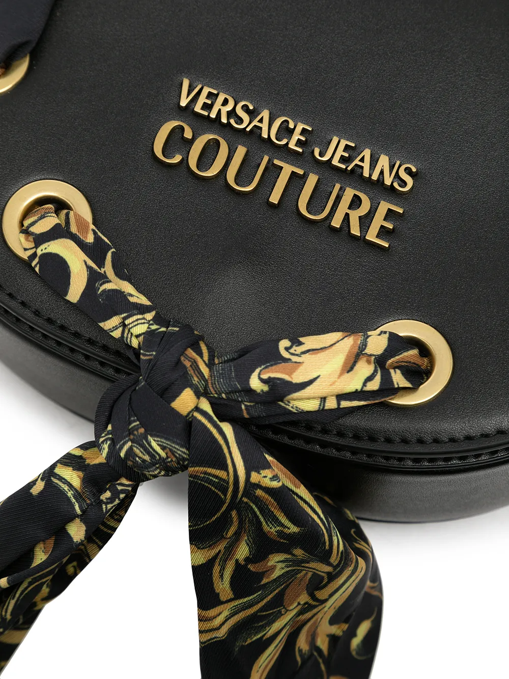 фото Versace jeans couture сумка через плечо с декоративным платком