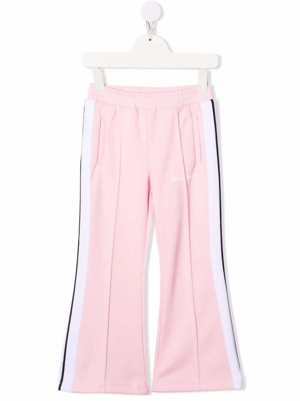 

Palm Angels Kids side-stripe logo track pants - Pink