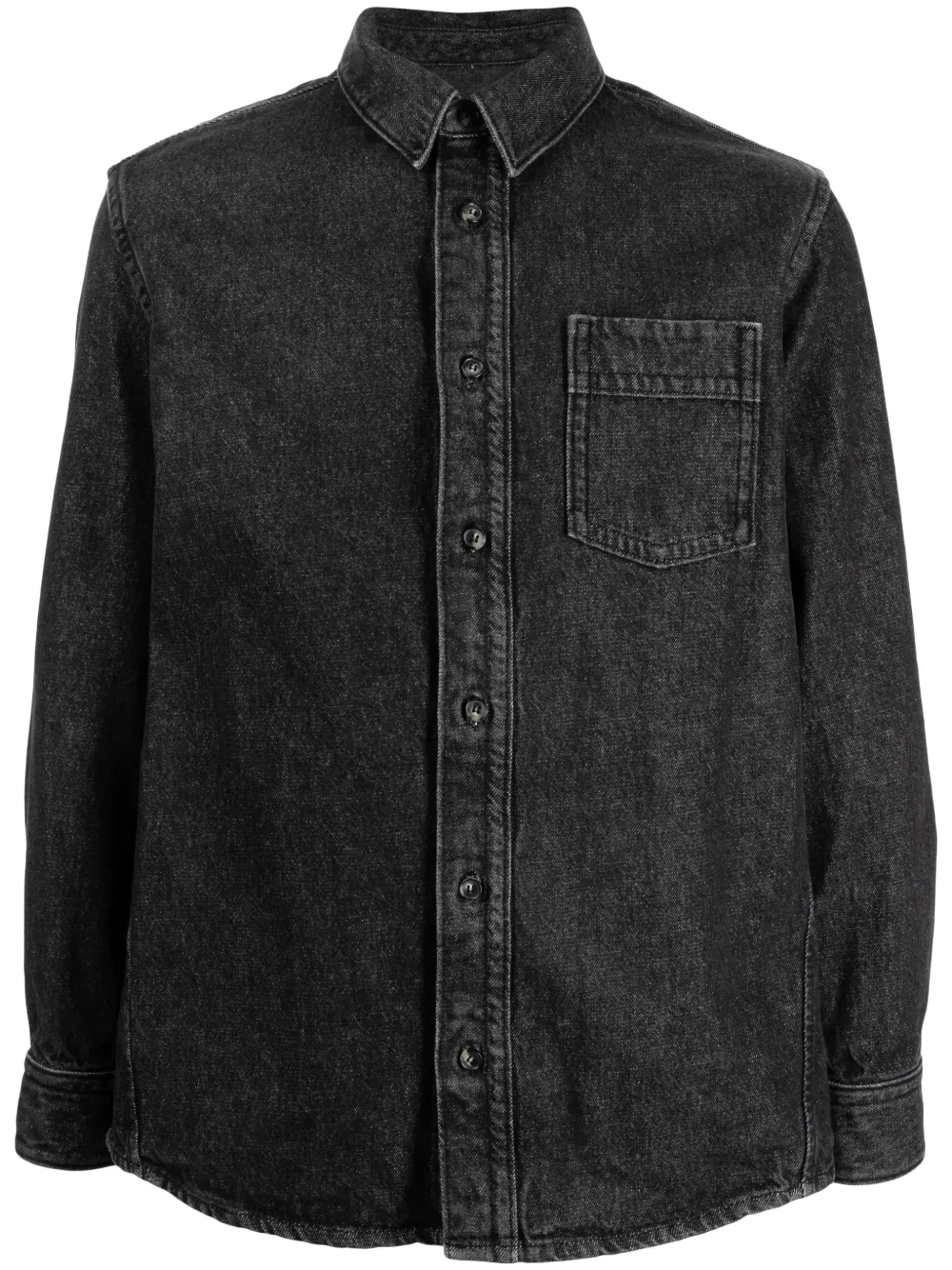 

A.P.C. Cyril black denim shirt