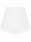 Dolce & Gabbana embroidered linen shorts - White