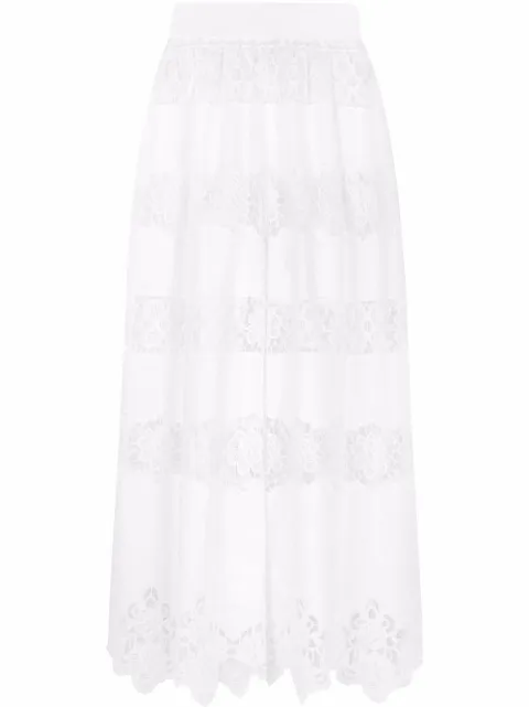 Dolce & Gabbana embroidered culotte trousers