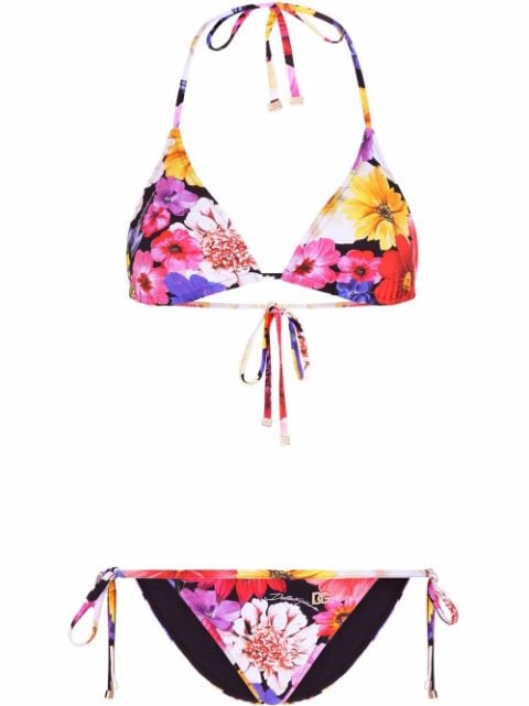 dolce and gabbana floral swimsuit