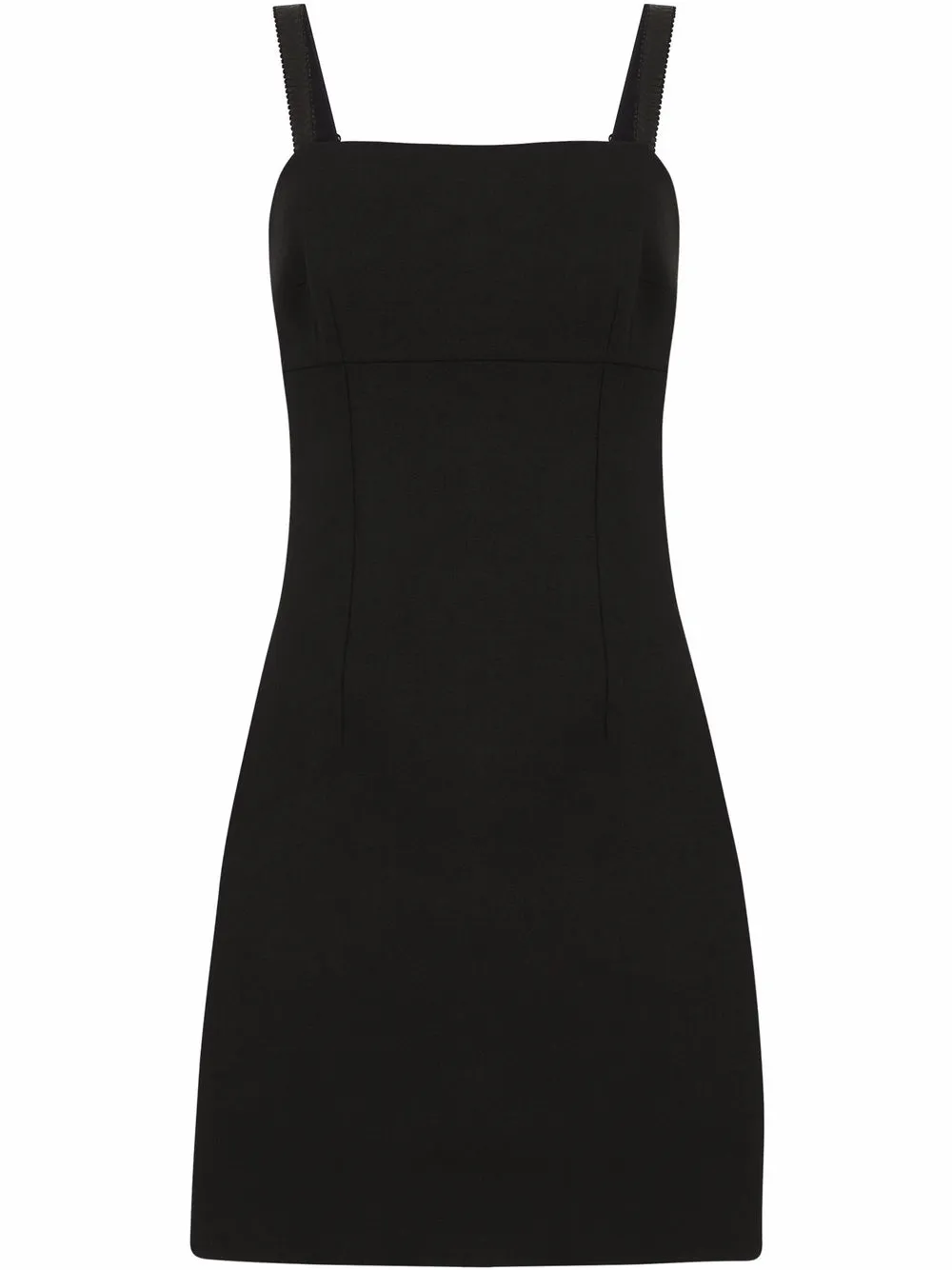 

Dolce & Gabbana vestido corto ajustado - Negro