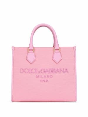 Dolce & Gabbana poppy-print Canvas Tote Bag - Farfetch