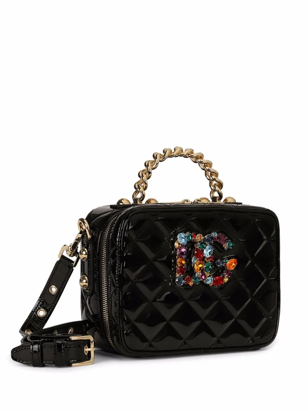 фото Dolce & gabbana стеганая сумка 3.5 с верхней ручкой