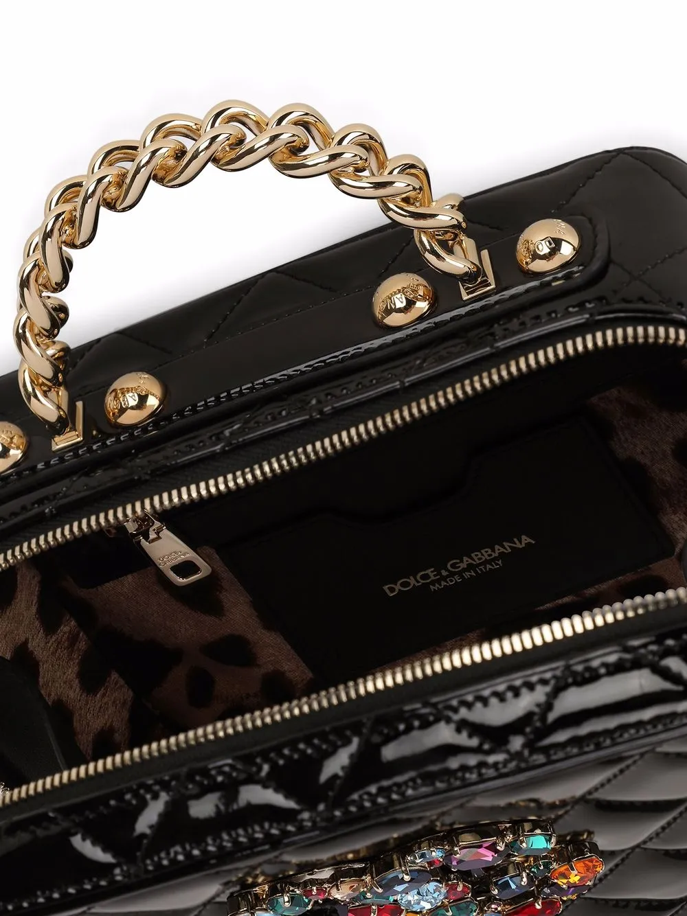 фото Dolce & gabbana стеганая сумка 3.5 с верхней ручкой